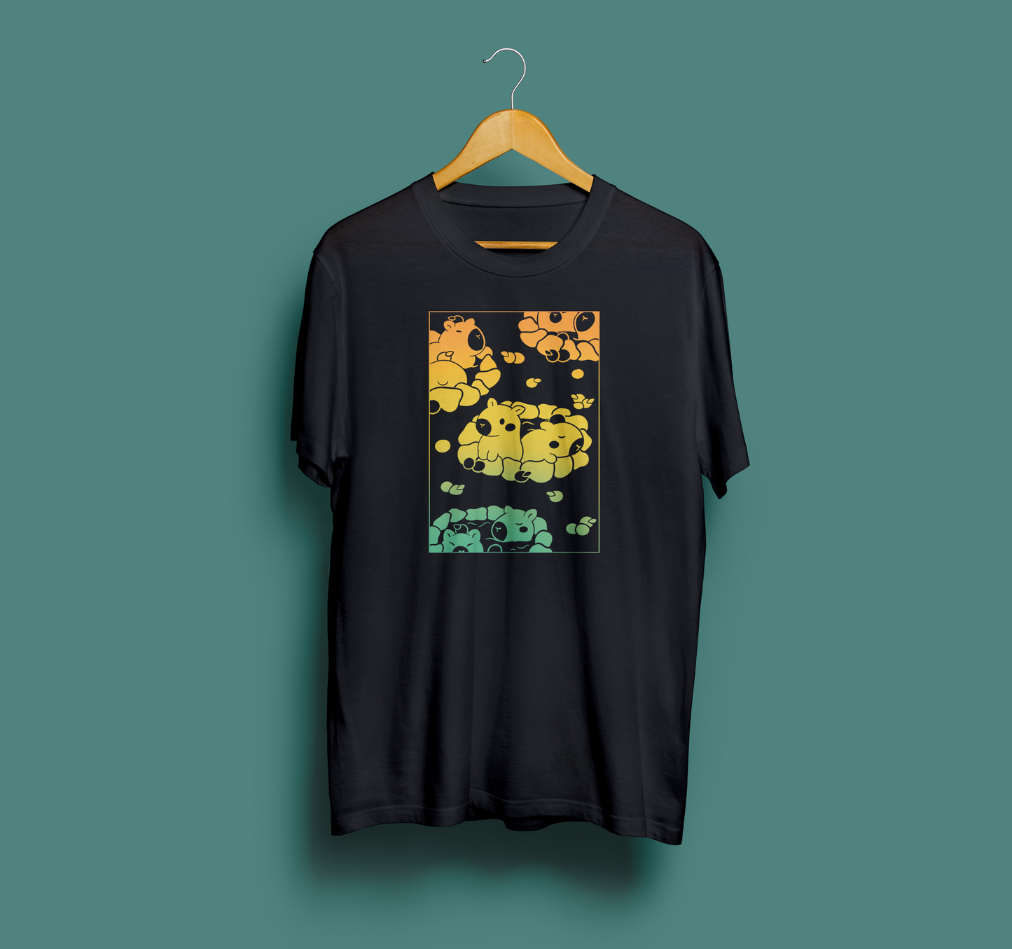 Shirts - Capybara Spa Black