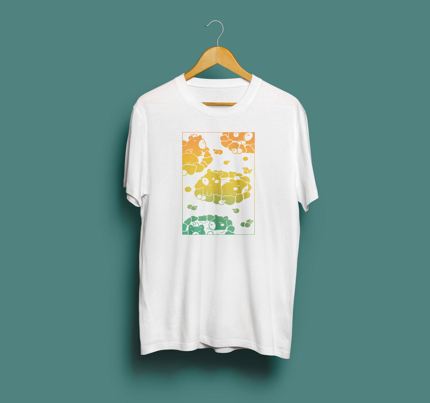Shirts - Capybara Spa White