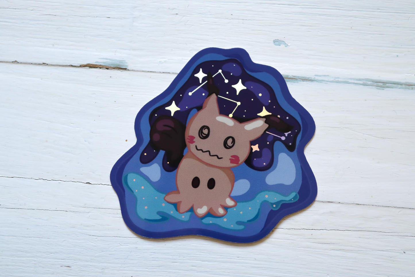 Holographic Sticker - Mimikyu