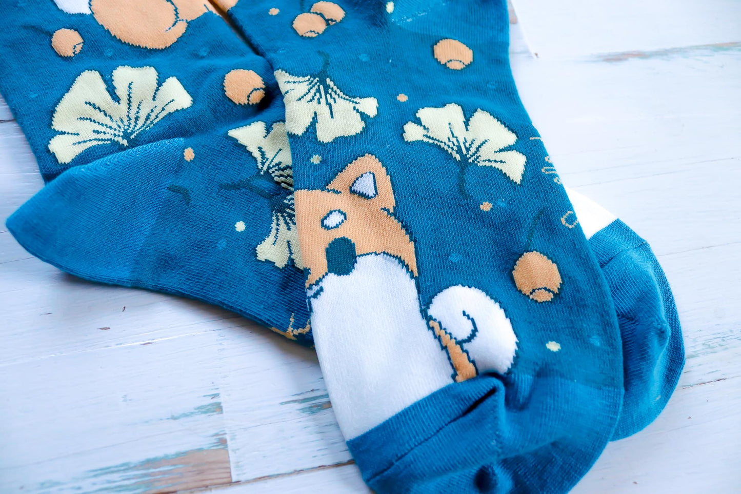 Socks - Ginkgo Shiba Inu