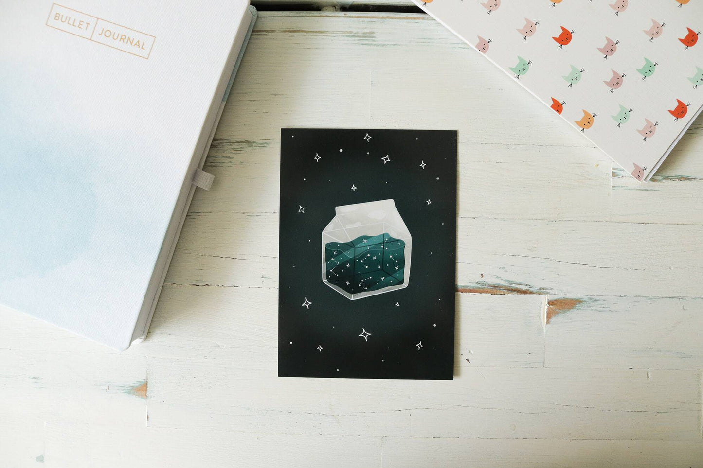 Postcard - Galaxy Milkbox