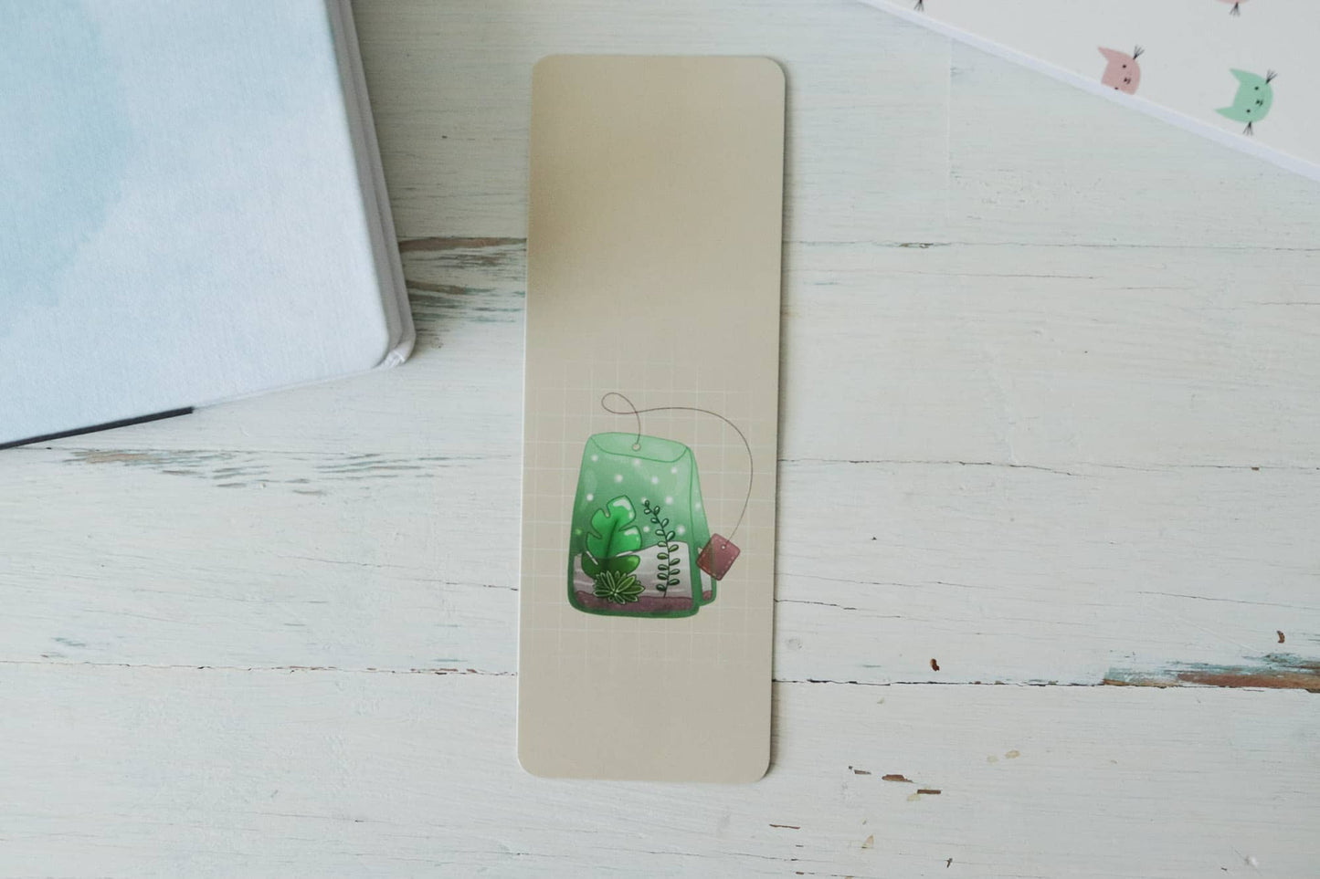 Bookmark - Green Tea Bag