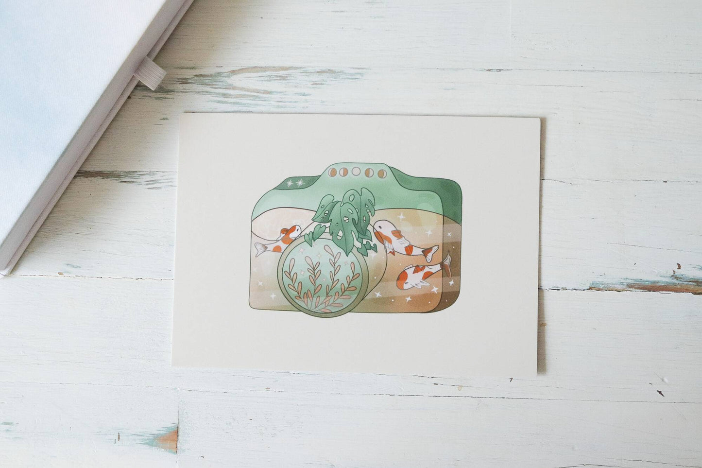 Postcard - Koi Fish Camera