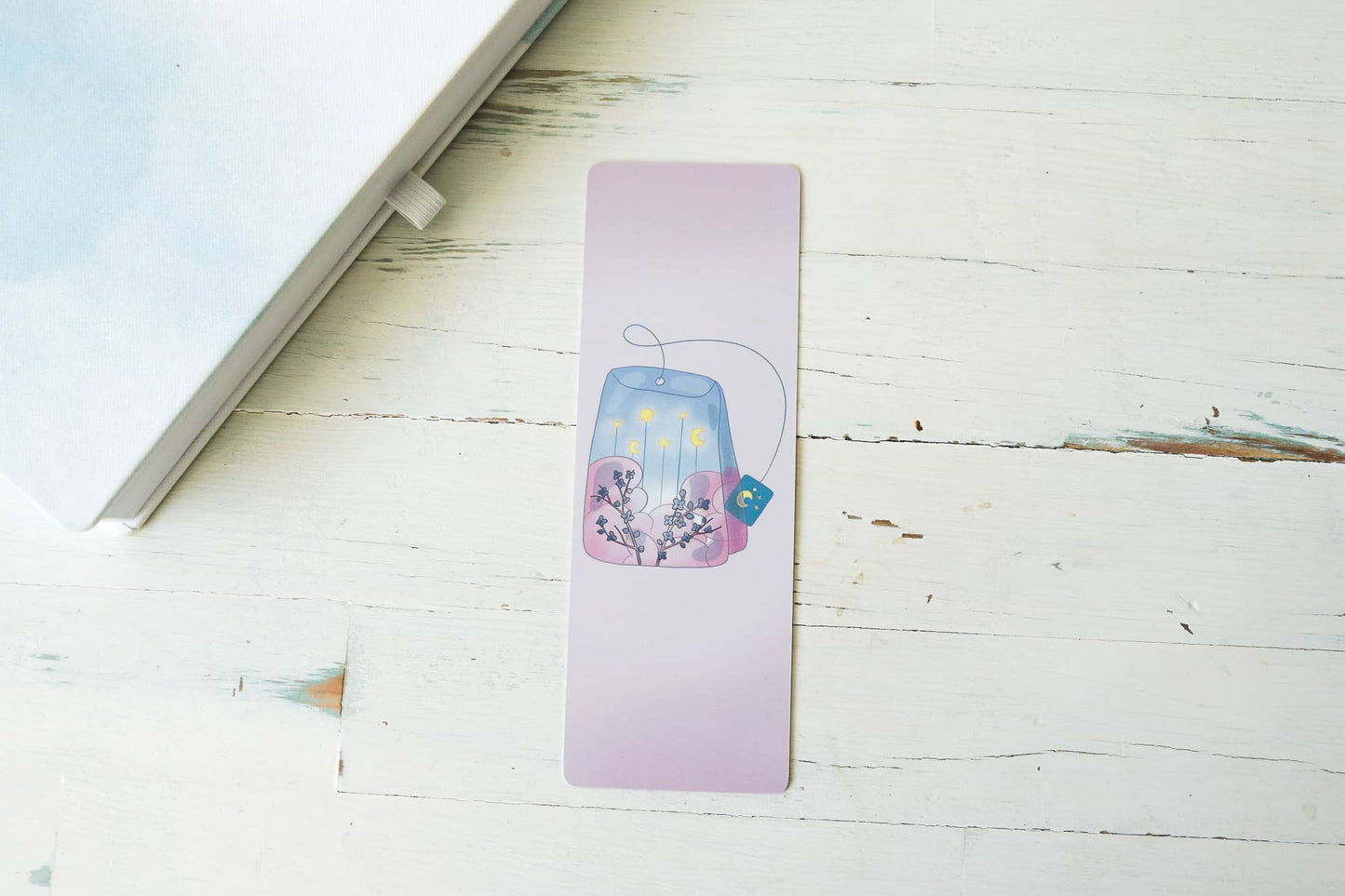 Bookmark - Pink Tea Bag