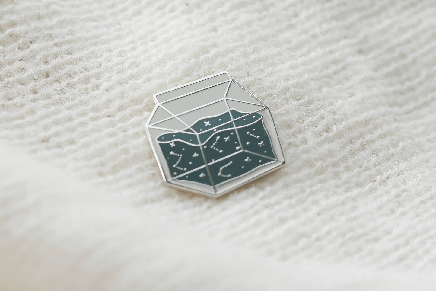 Enamel Pin - Galaxy Milkbox