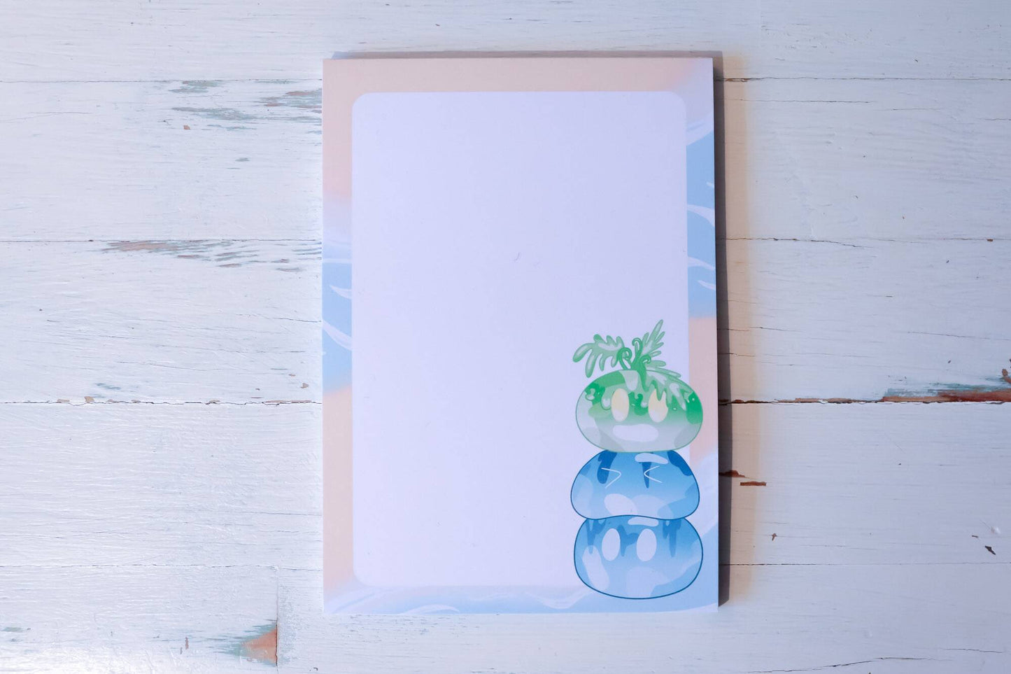 Notepad - Blue Slimes