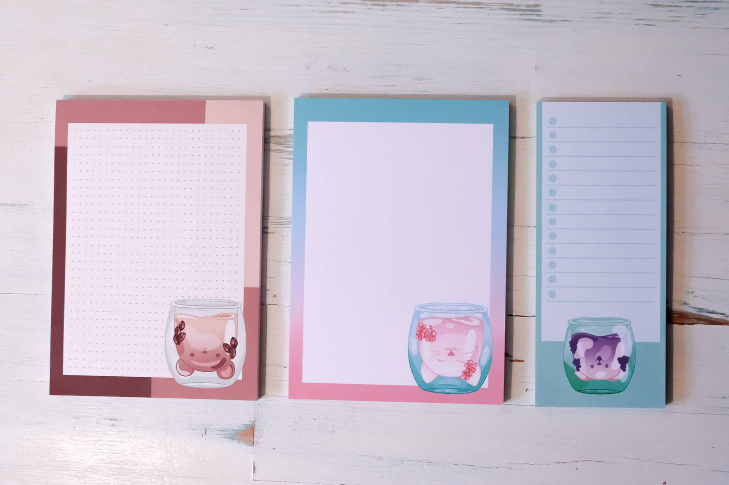 Notepad - Kawaii Animals Set