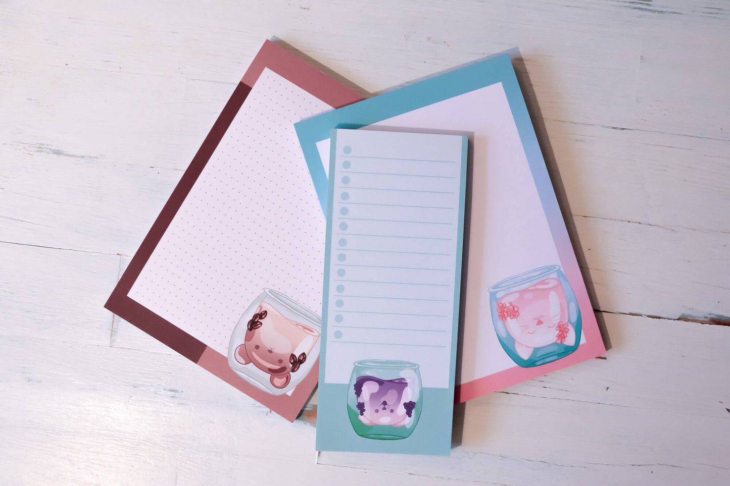Notepad - Kawaii Animals Set