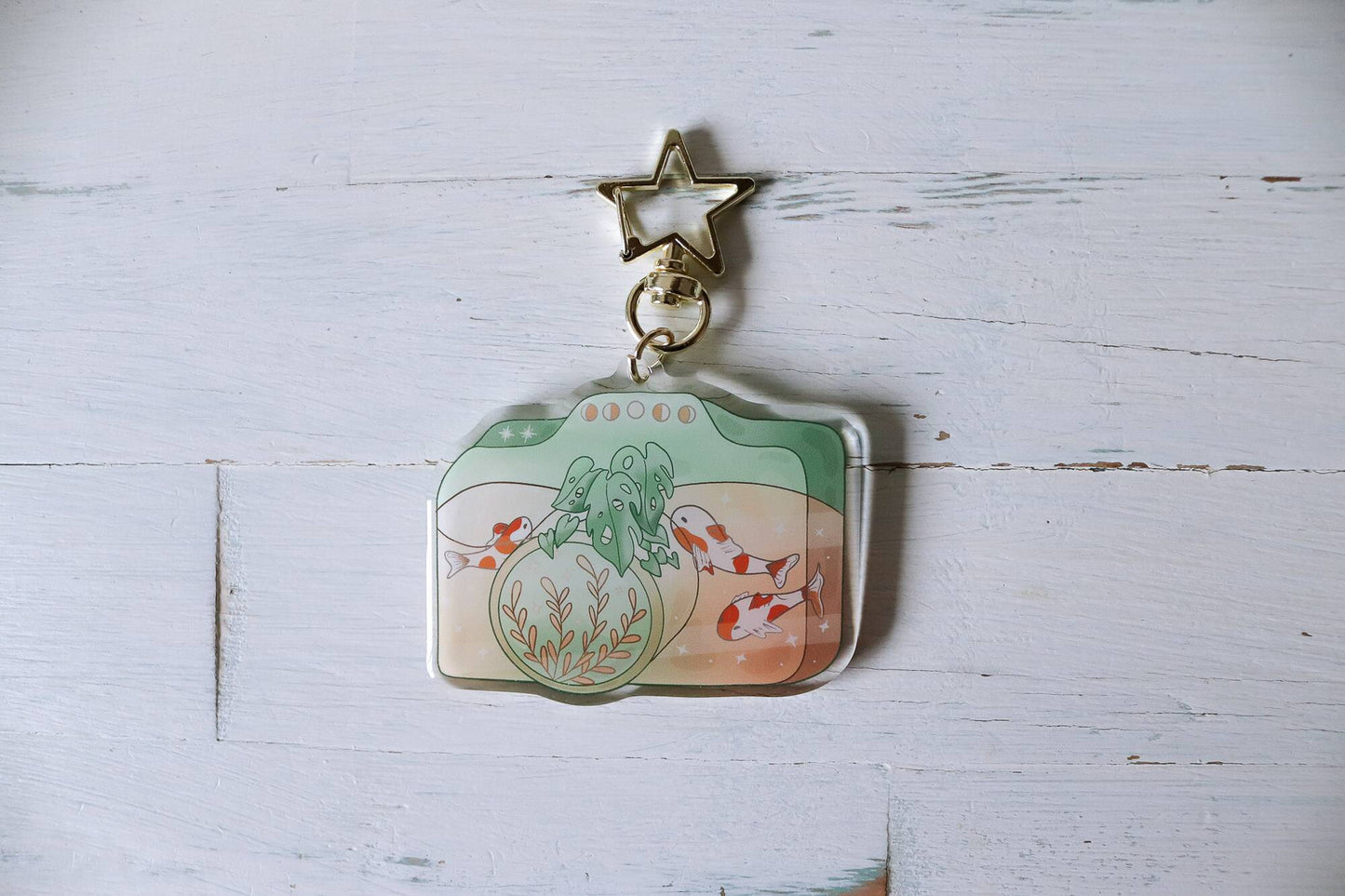 Keychain - Koi Fish Camera