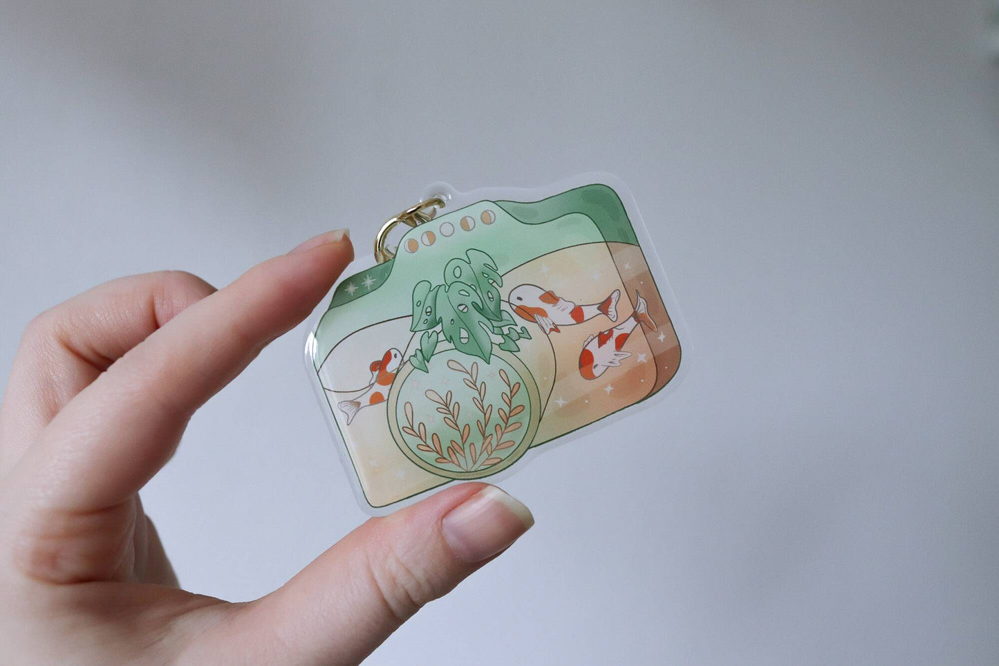 Keychain - Koi Fish Camera