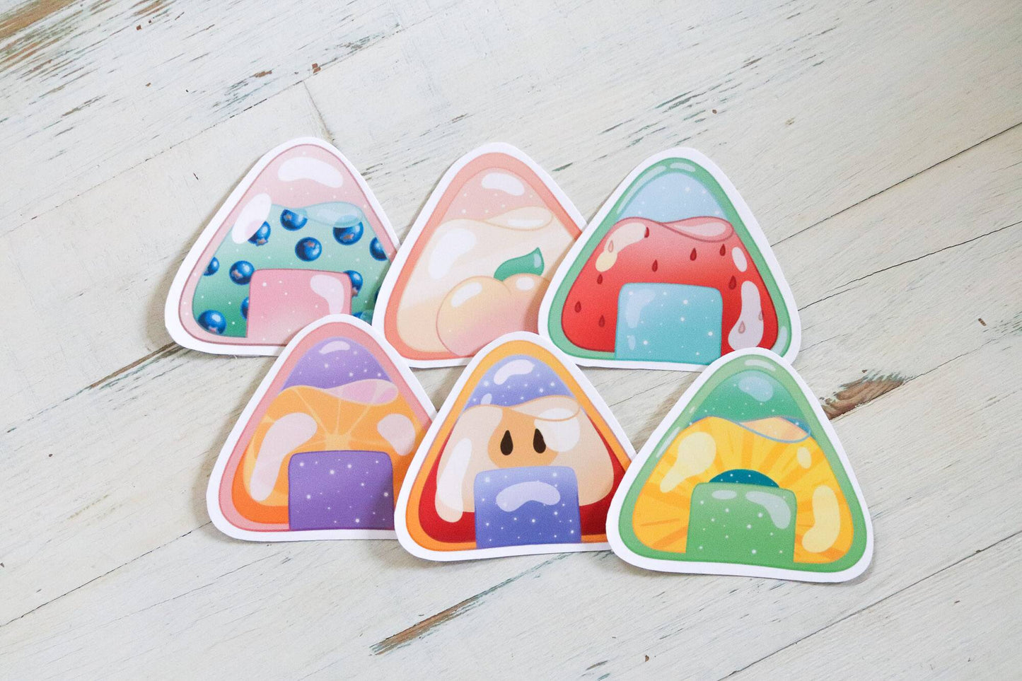Sticker - Blueberry Onigiri