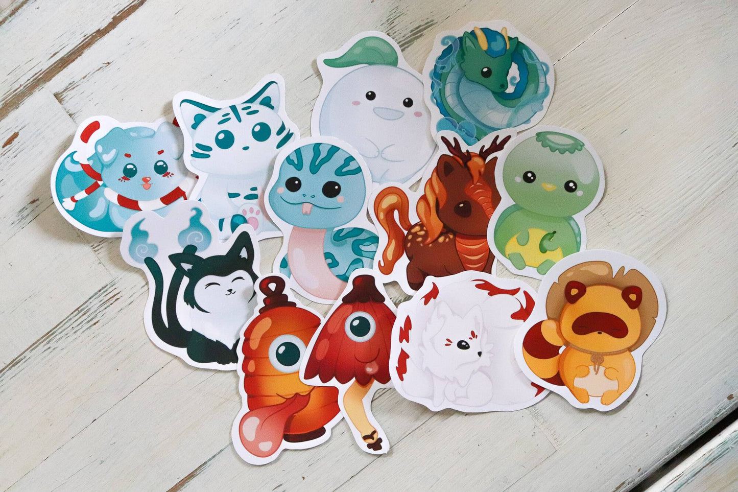 Sticker - Kawaii Yokai Set