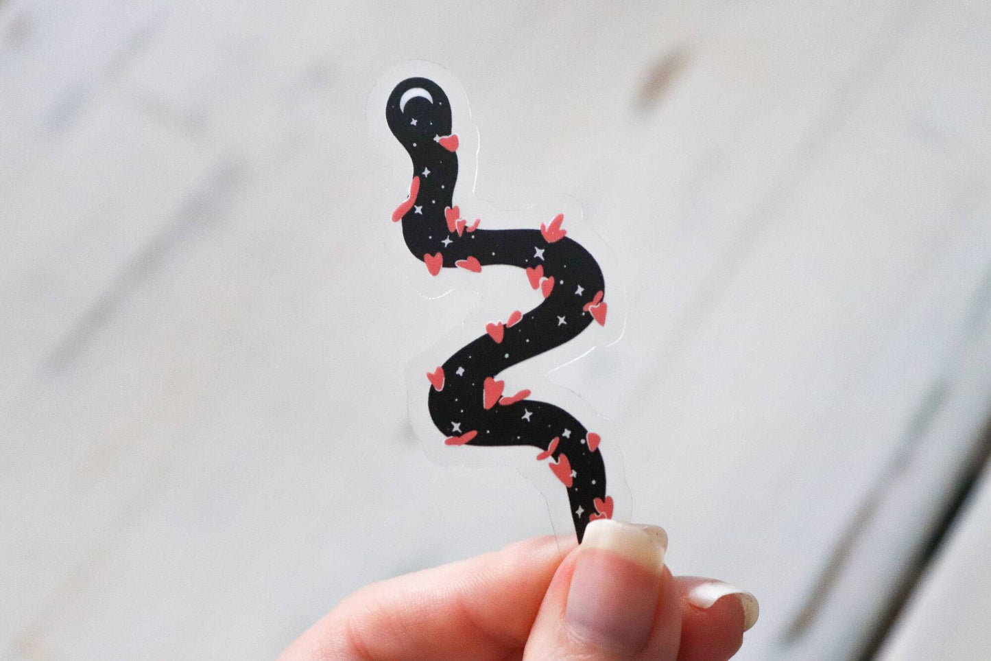Transparent Sticker - Galaxy Snake