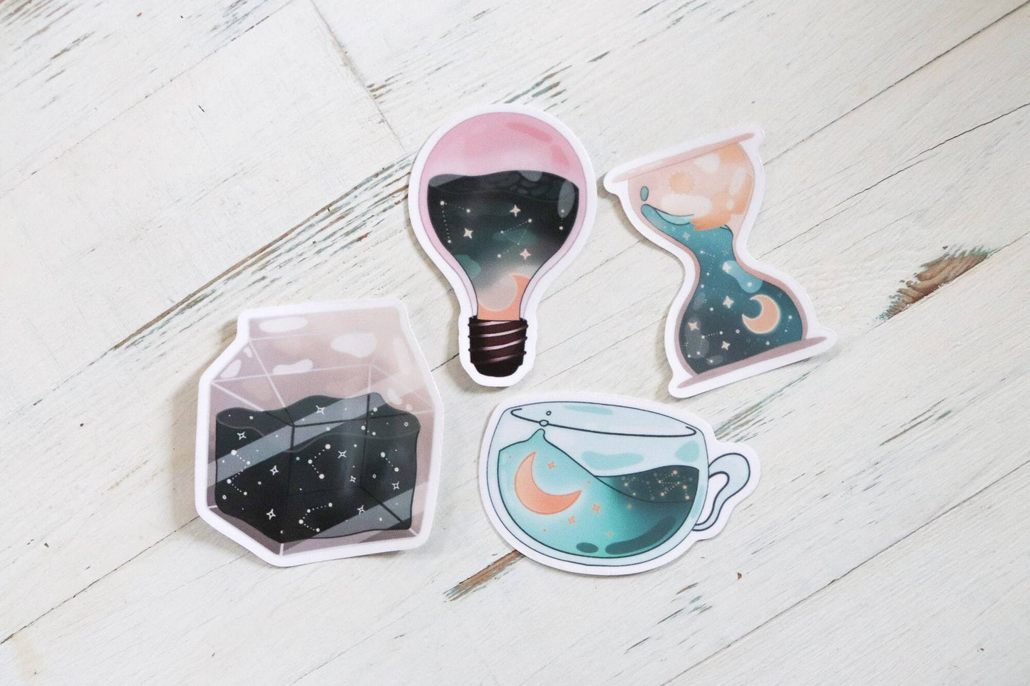 Sticker - Galaxy Hourglass