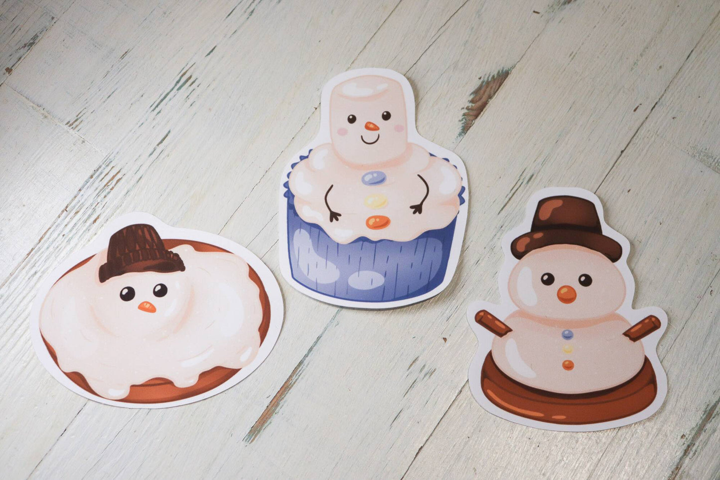 Sticker - Snowman Cookie