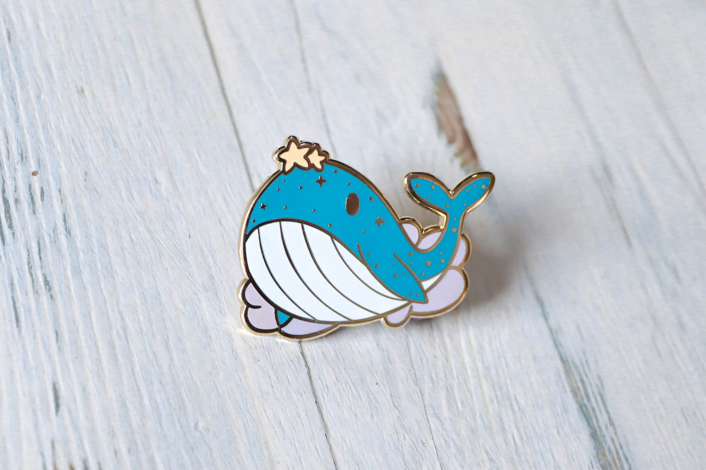 Enamel Pin - Galaxy Whale