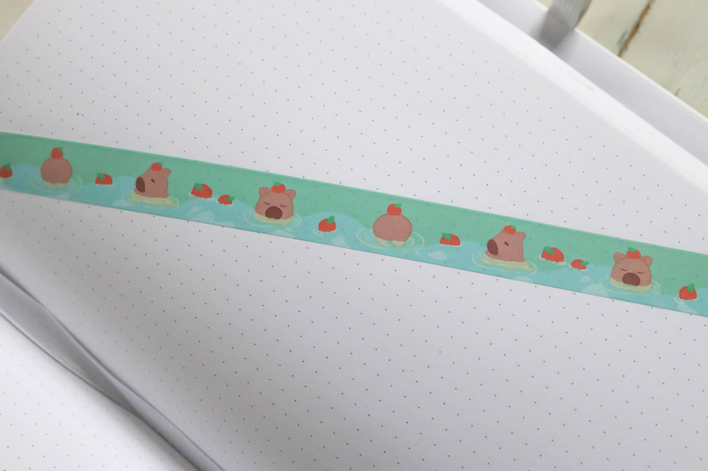 Washi Tape - Capybara Spa