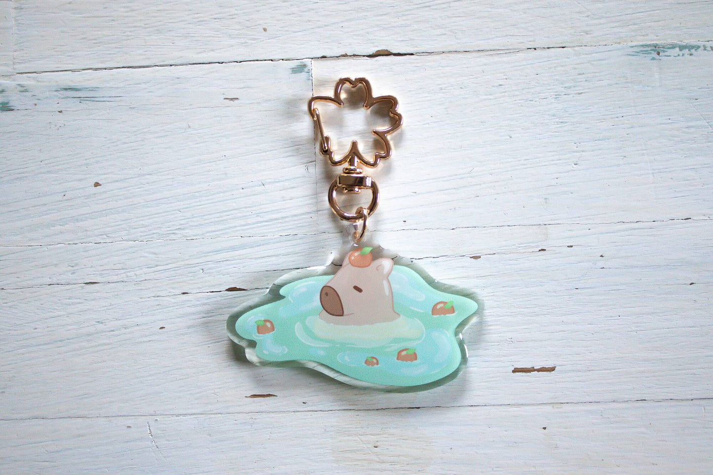 Keychain - Capybara Spa