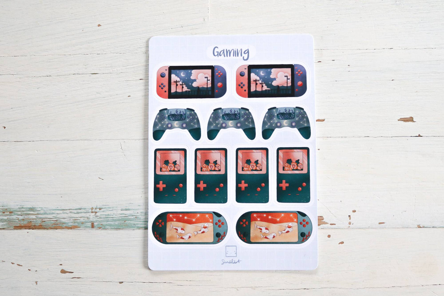 Sticker Sheet - Gaming
