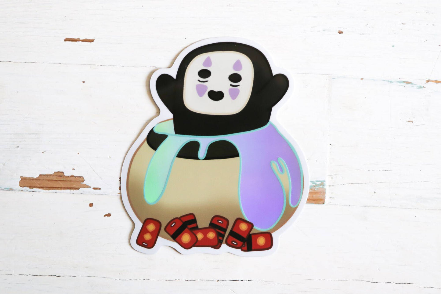 Holographic Sticker - No Face