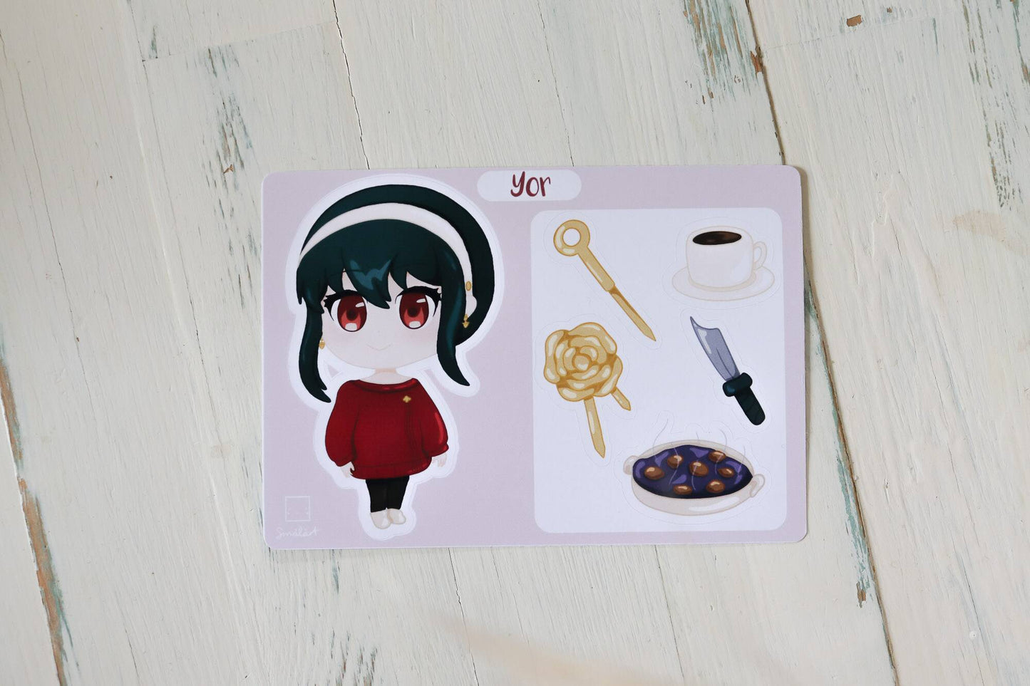 Sticker Sheet - Yor