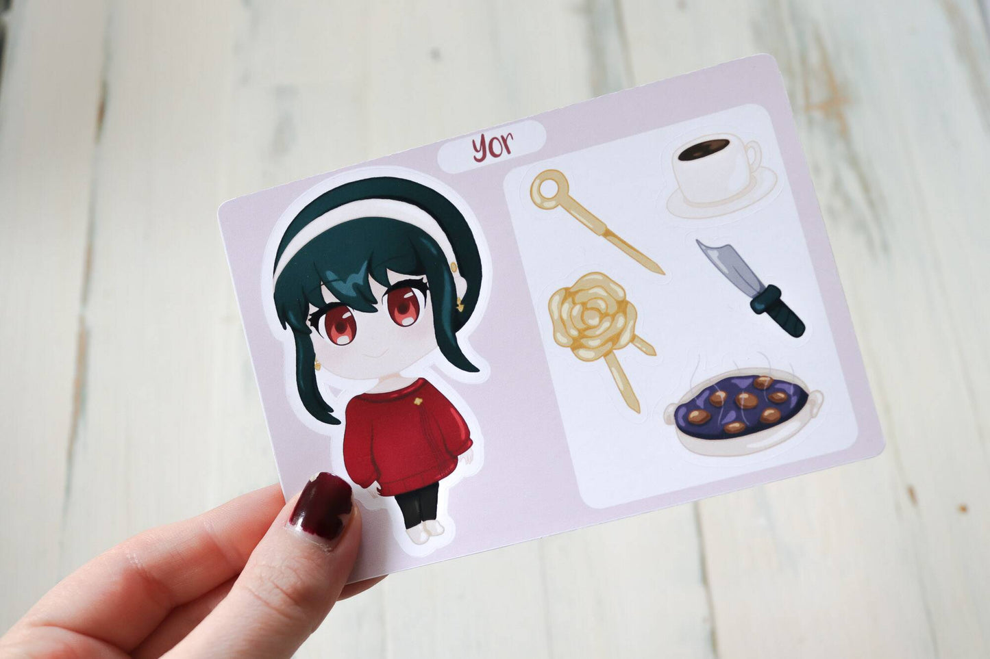 Sticker Sheet - Yor