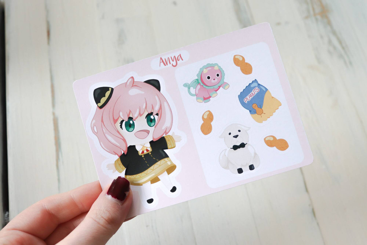 Sticker Sheet - Anya