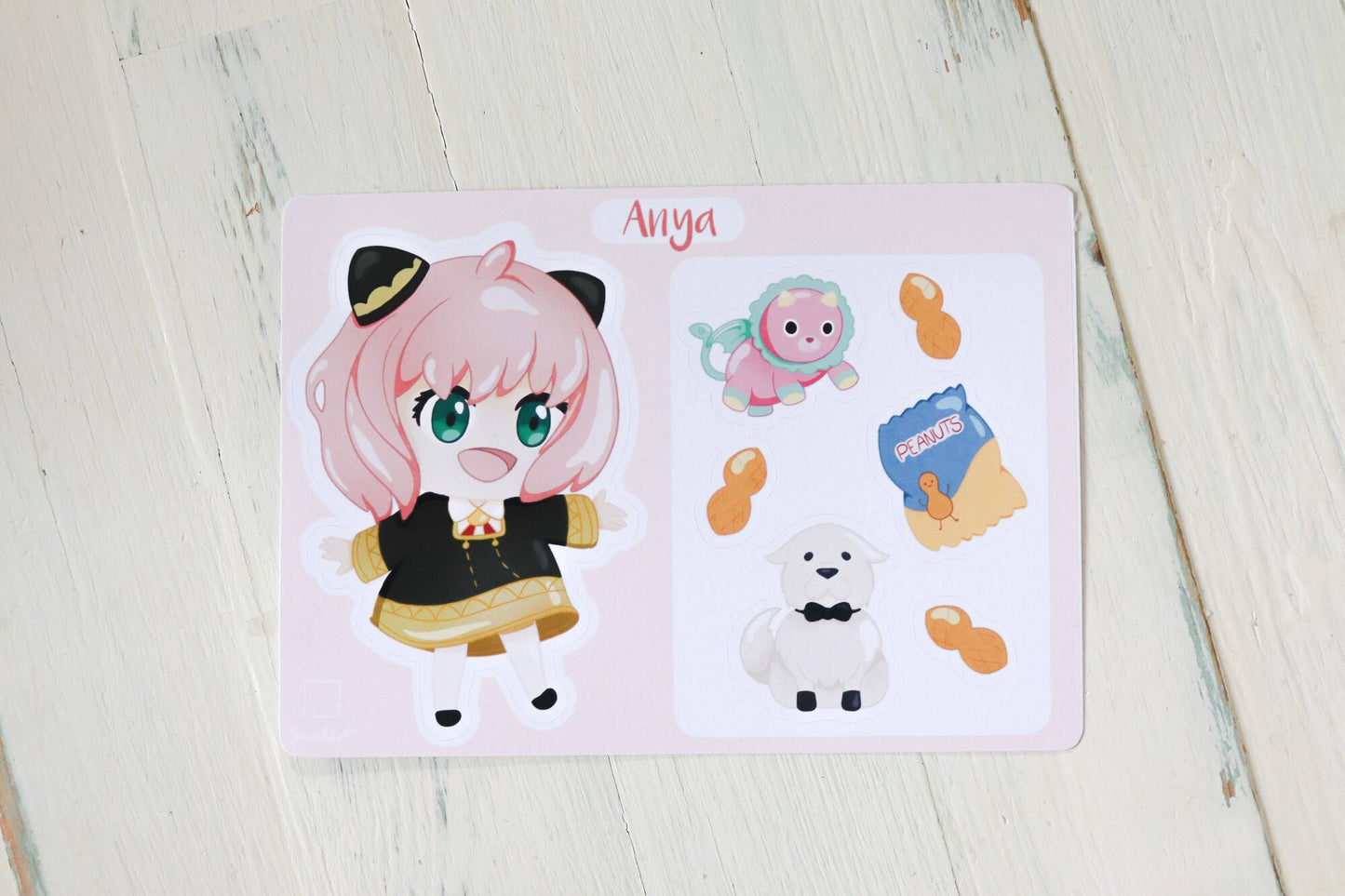 Sticker Sheet - Anya