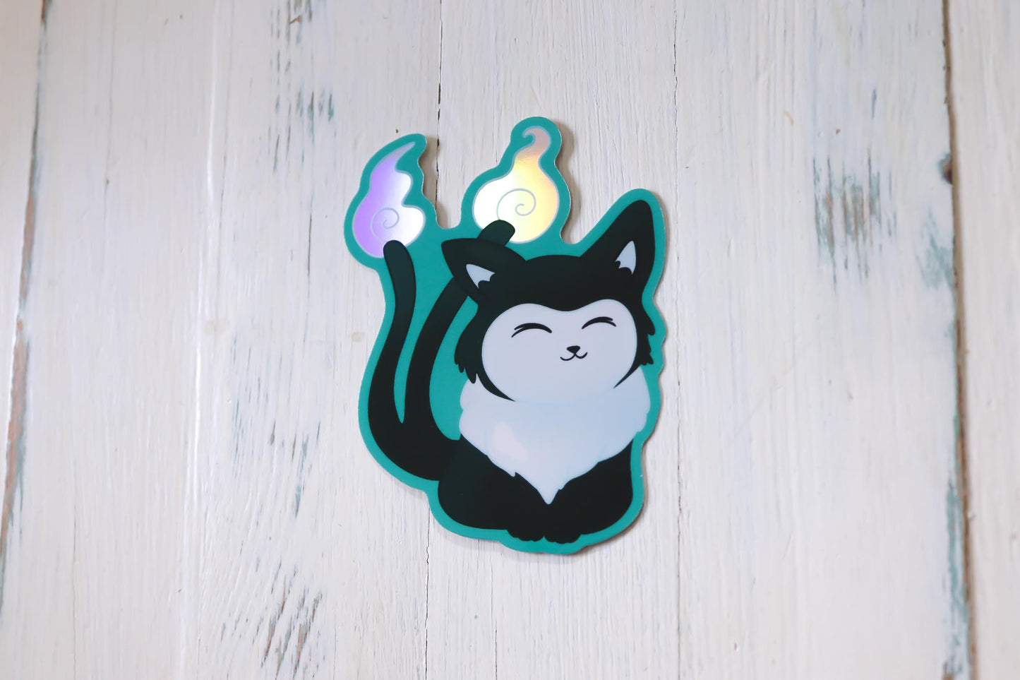 Holographic Sticker - Nekomata
