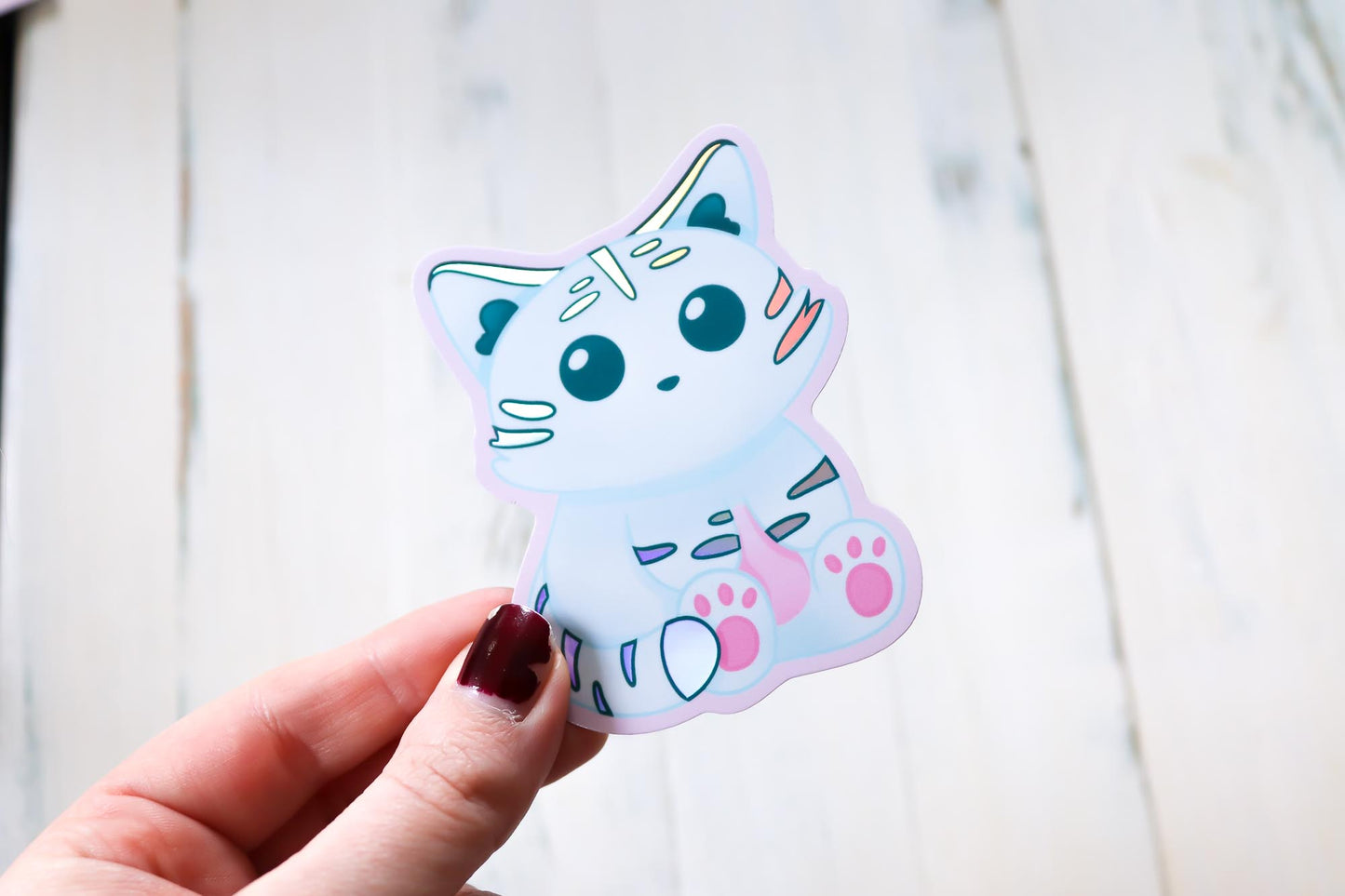 Holographic Sticker - Byakko