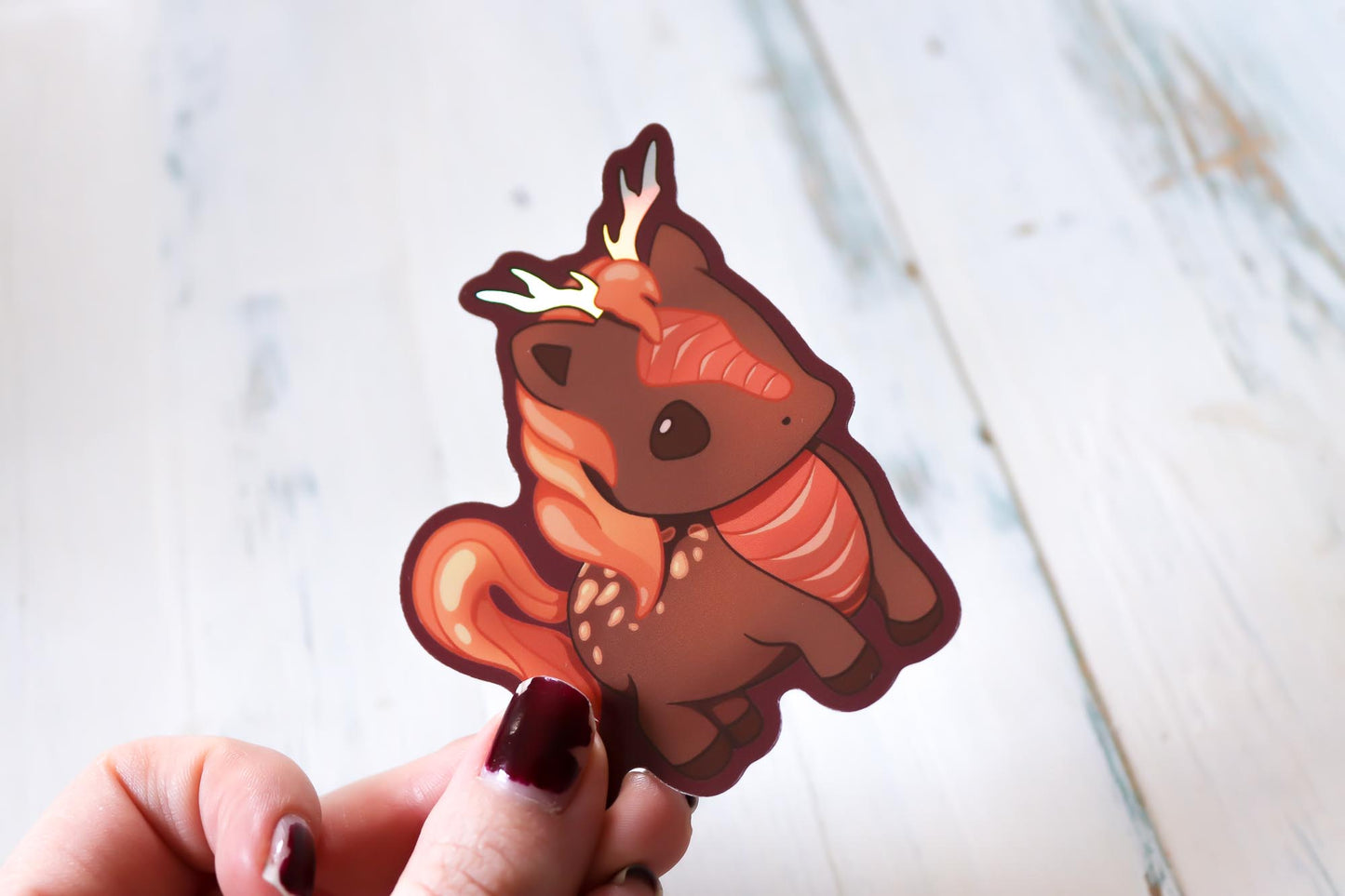 Holographic Sticker - Kirin