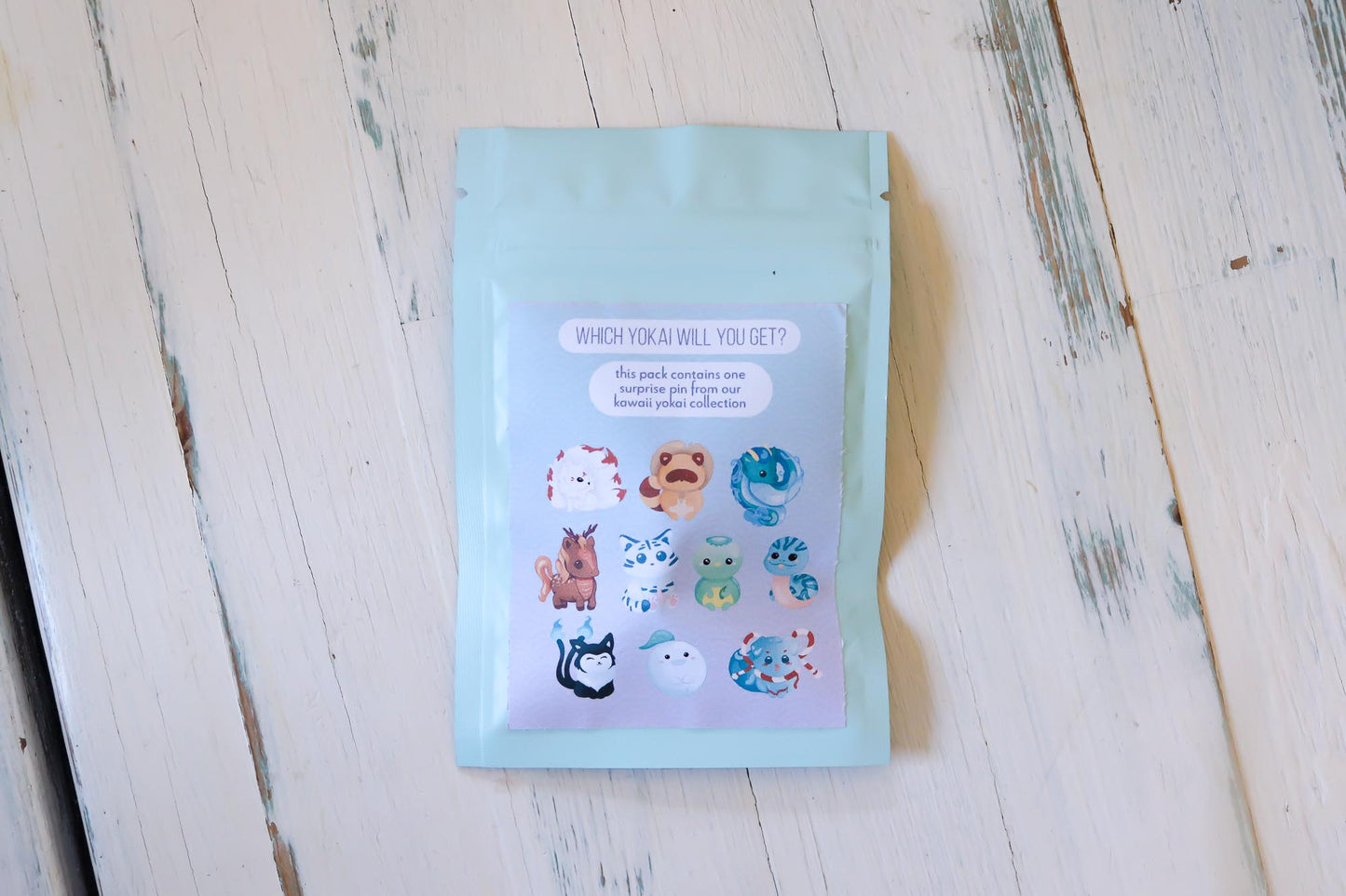 Mystery - Kawaii Yokai Enamel Pin