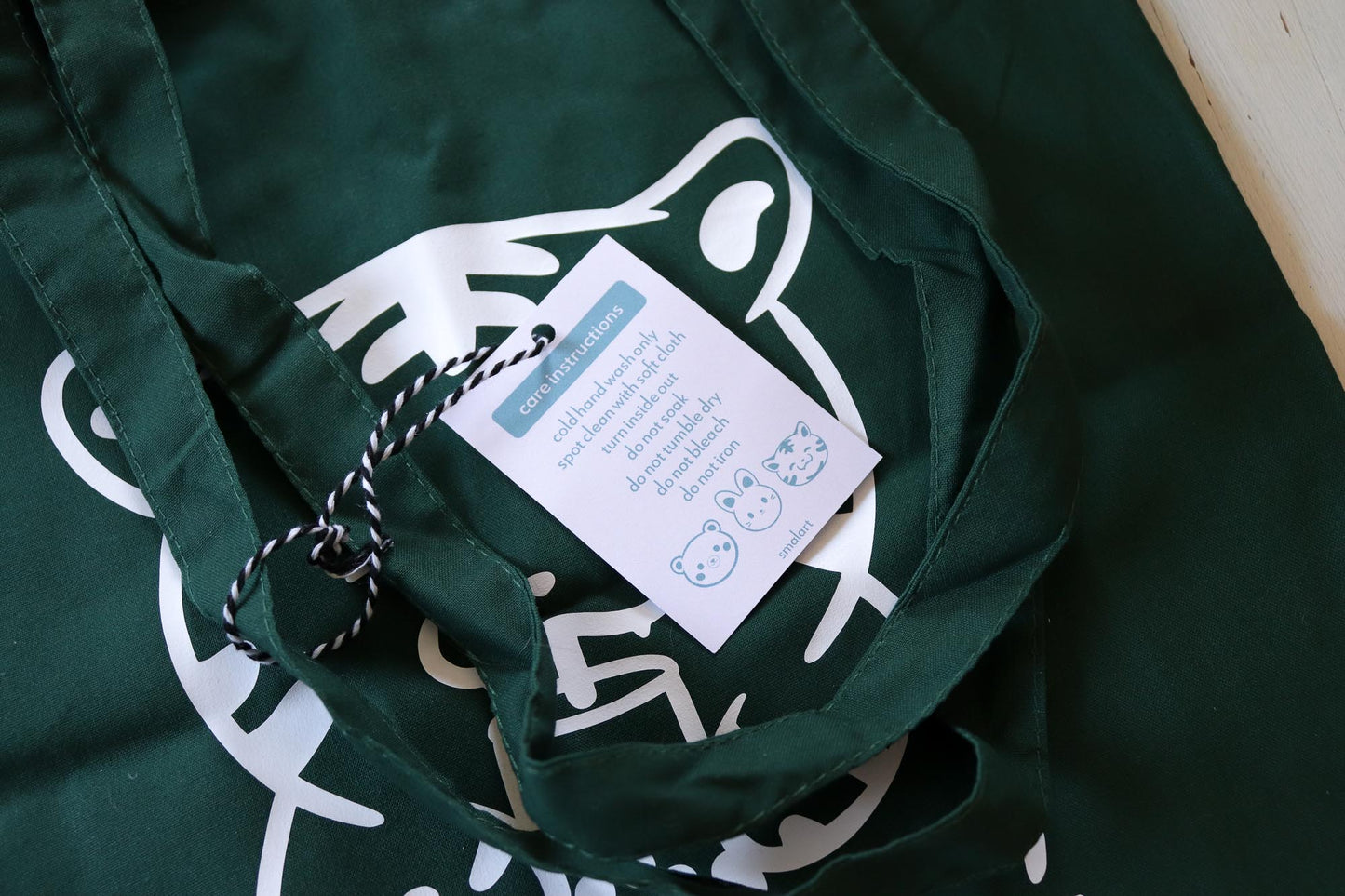 Tote Bag - Boba Time Dark Green