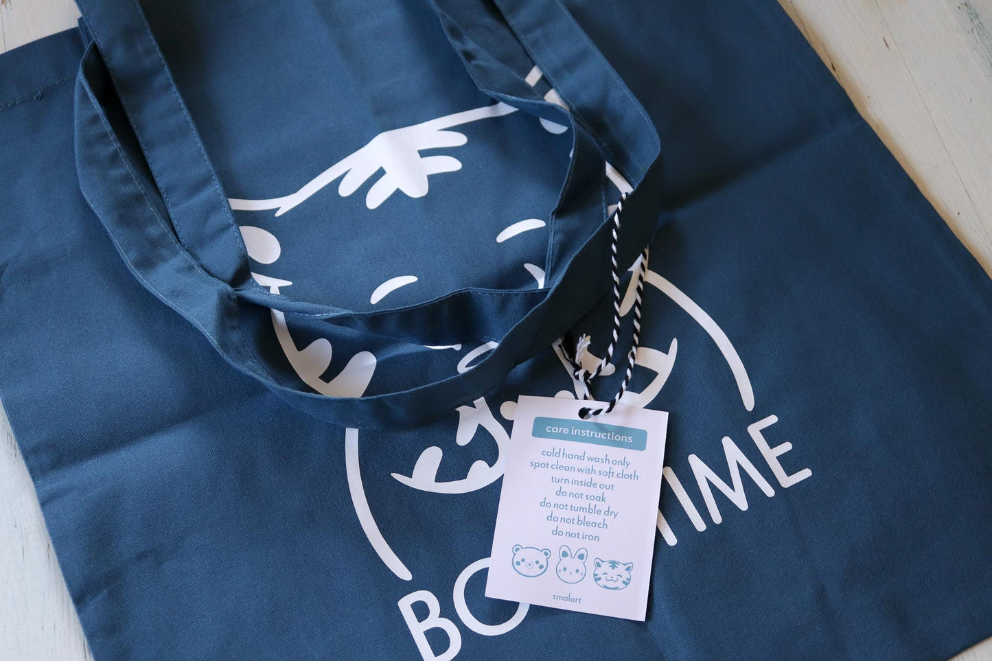 Tote Bag - Boba Time Dark Blue