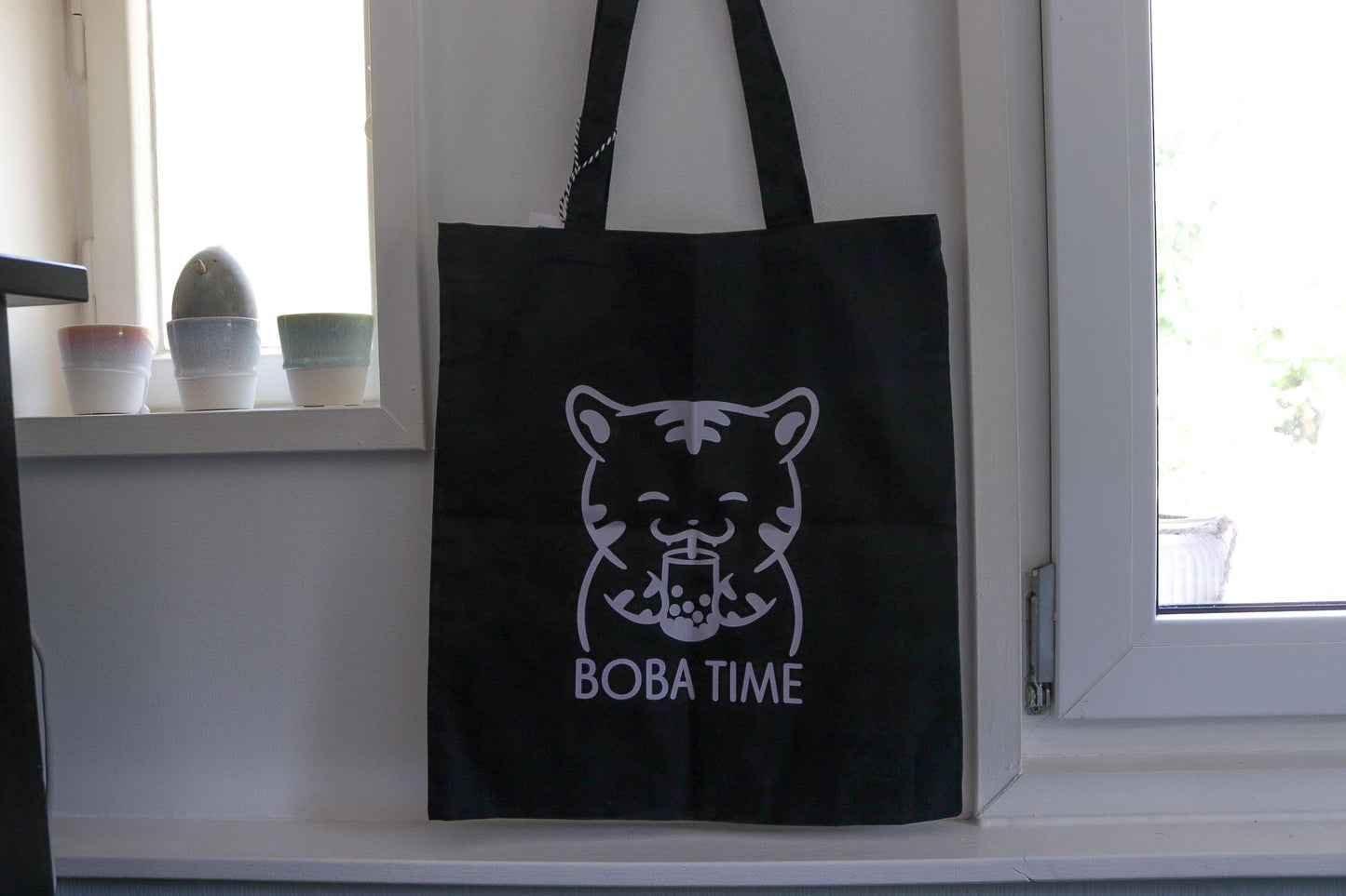 Tote Bag - Boba Time Black