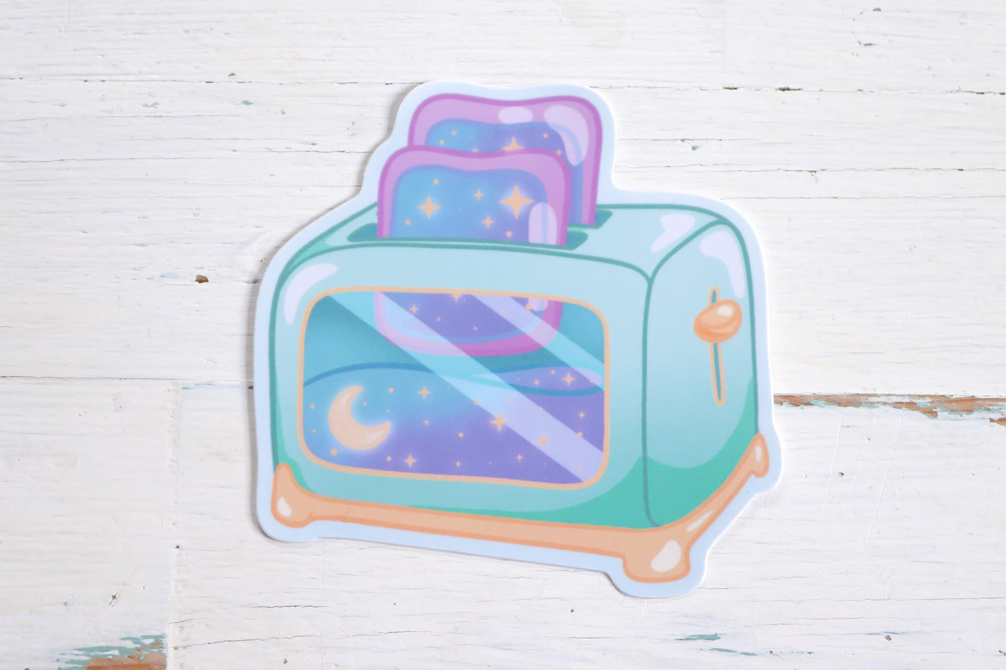 Vinyl Sticker - Celestial Toaster