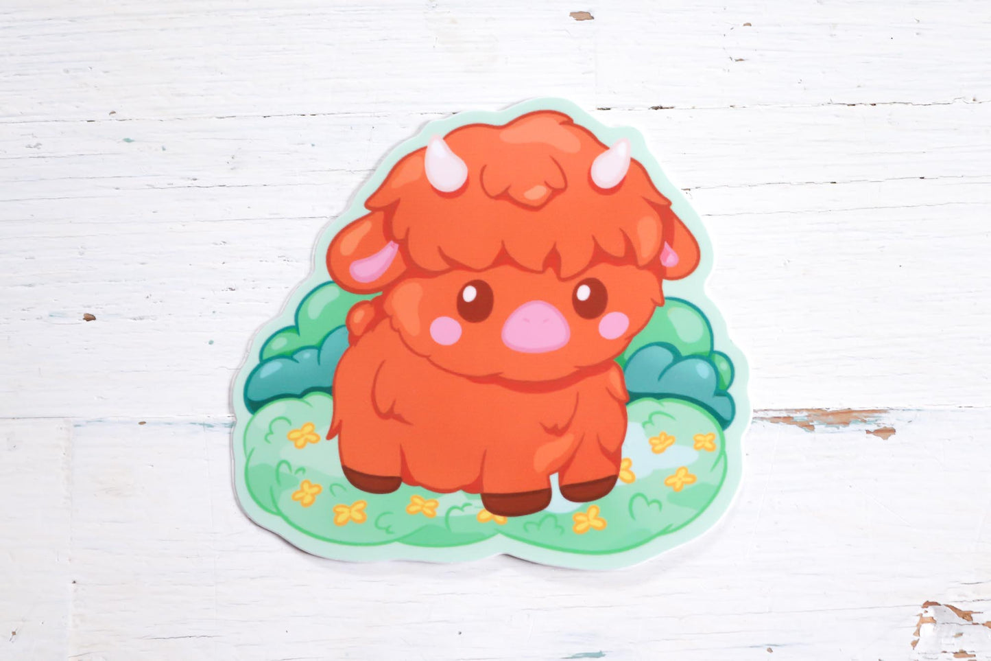 Vinyl Sticker - Highland Cow