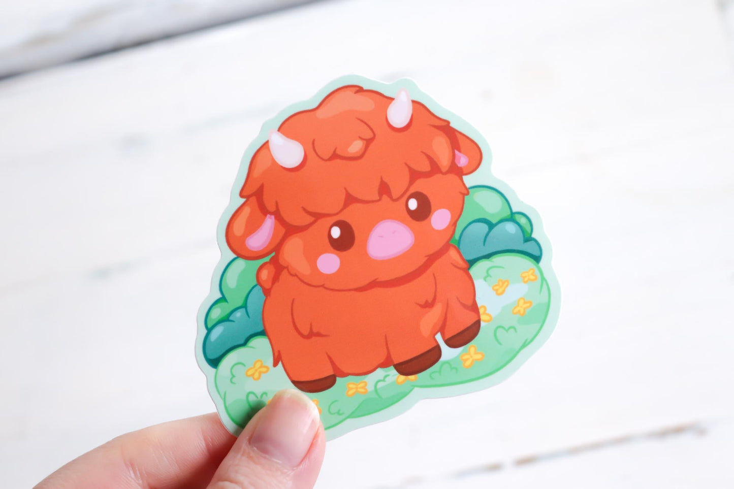 Vinyl Sticker - Highland Cow