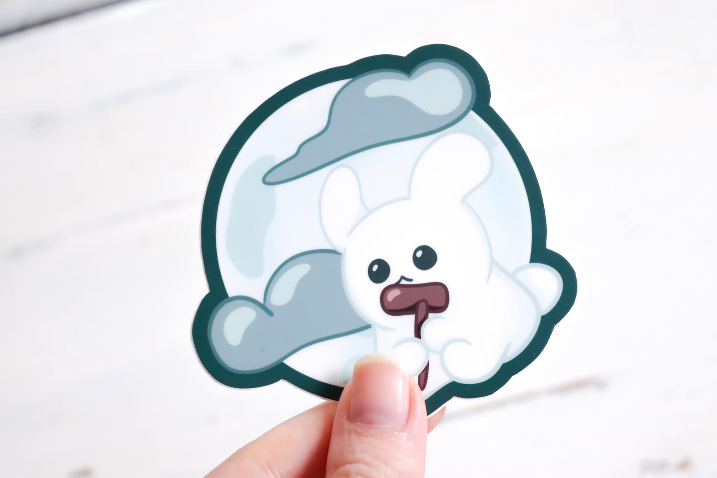 Vinyl Sticker - Moon Bunny