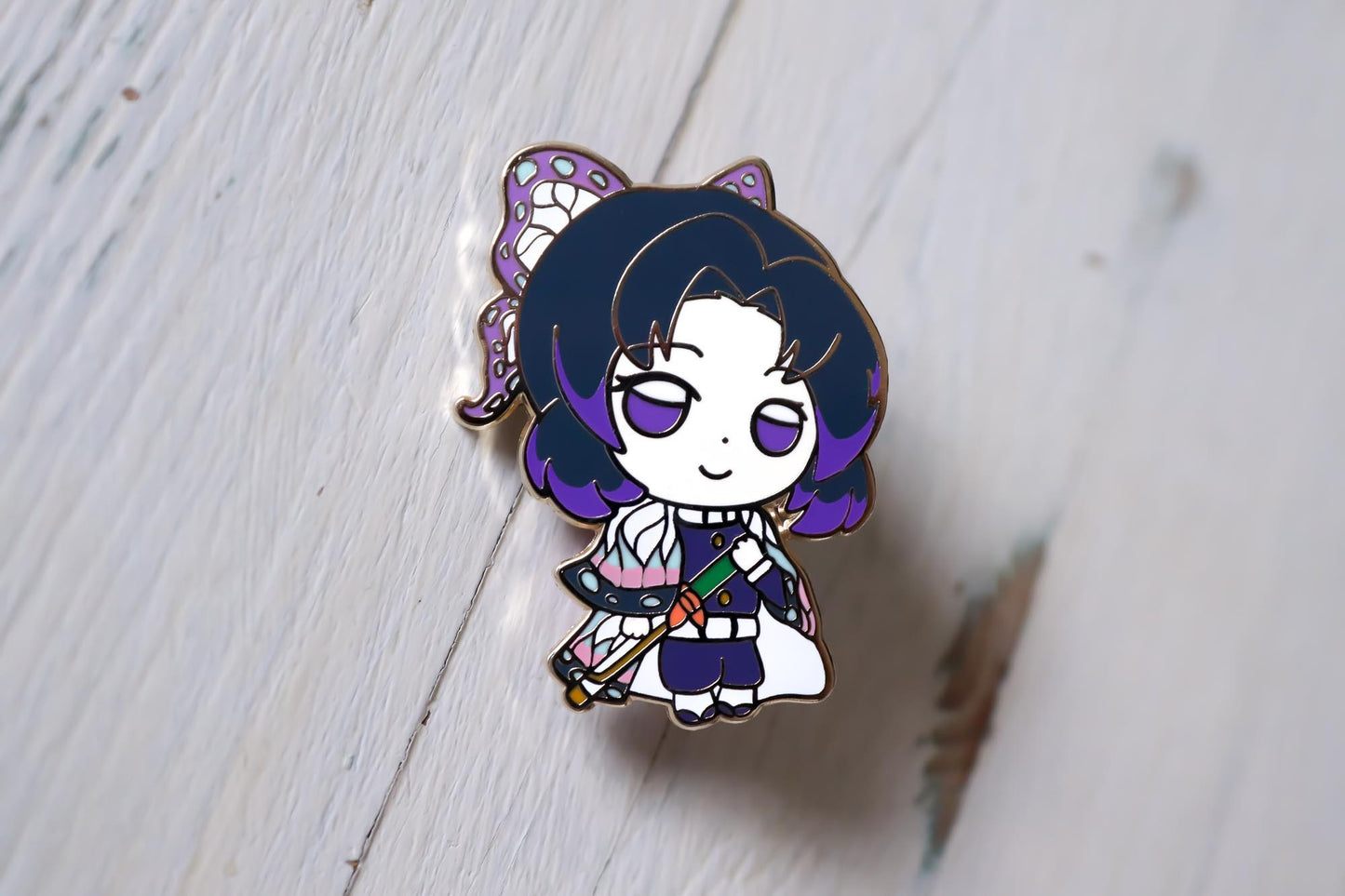 Enamel Pin - Demon Slayer Shinobu