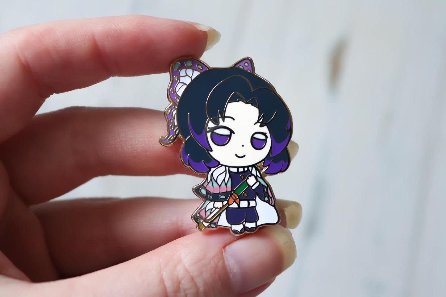 Enamel Pin - Demon Slayer Shinobu