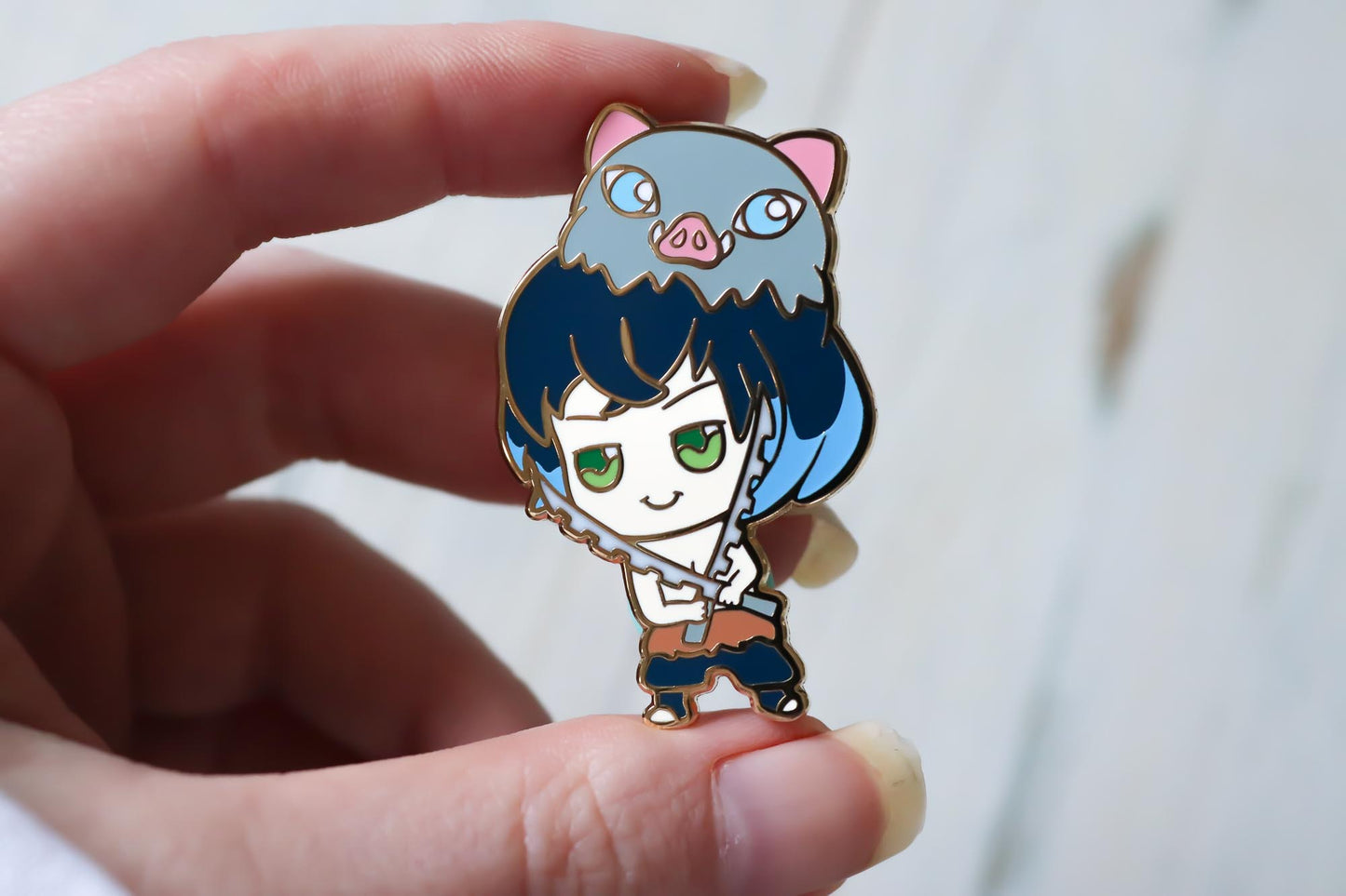 Enamel Pin - Demon Slayer Inosuke