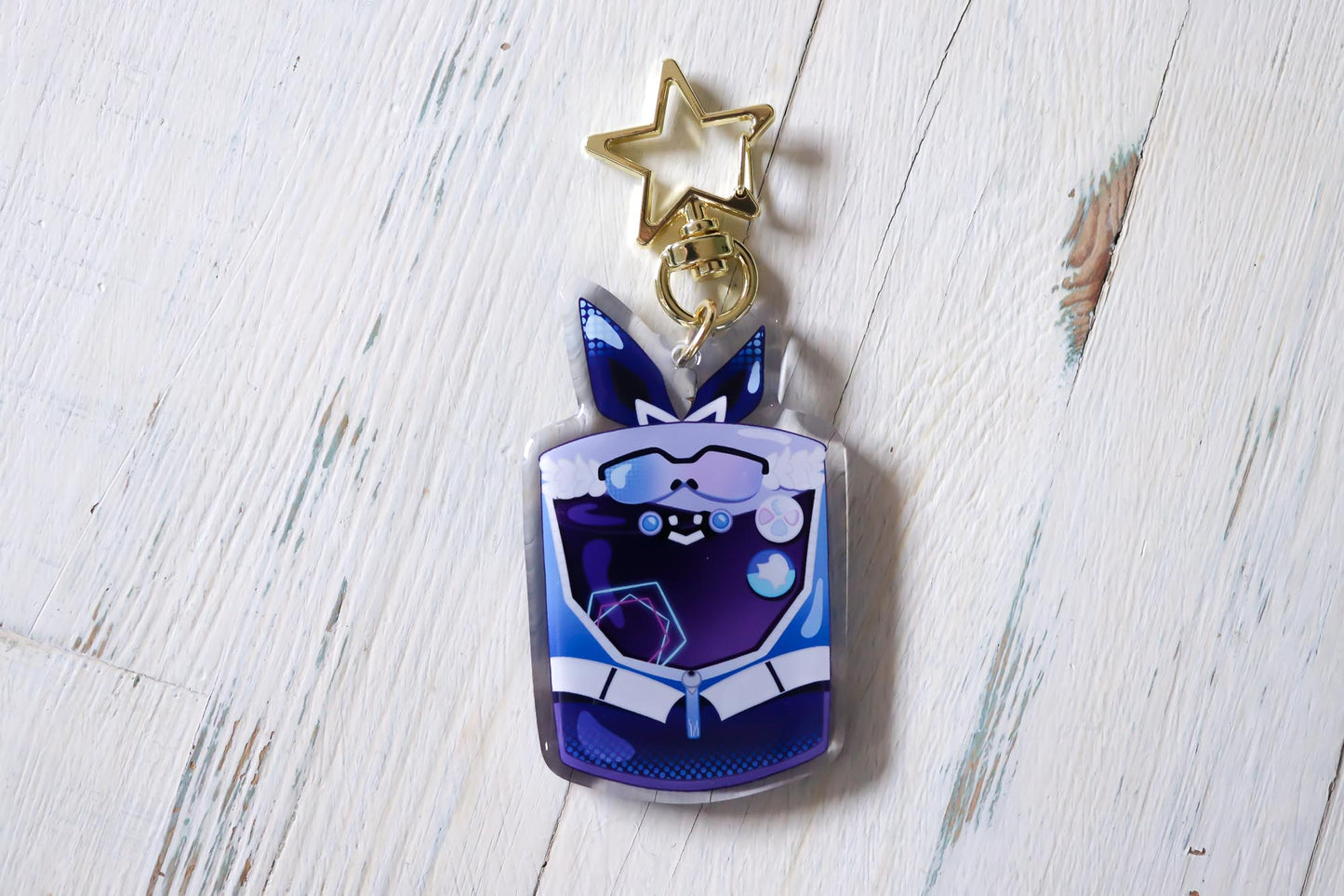 Keychain - Honkai Star Rail - Silver Wolf