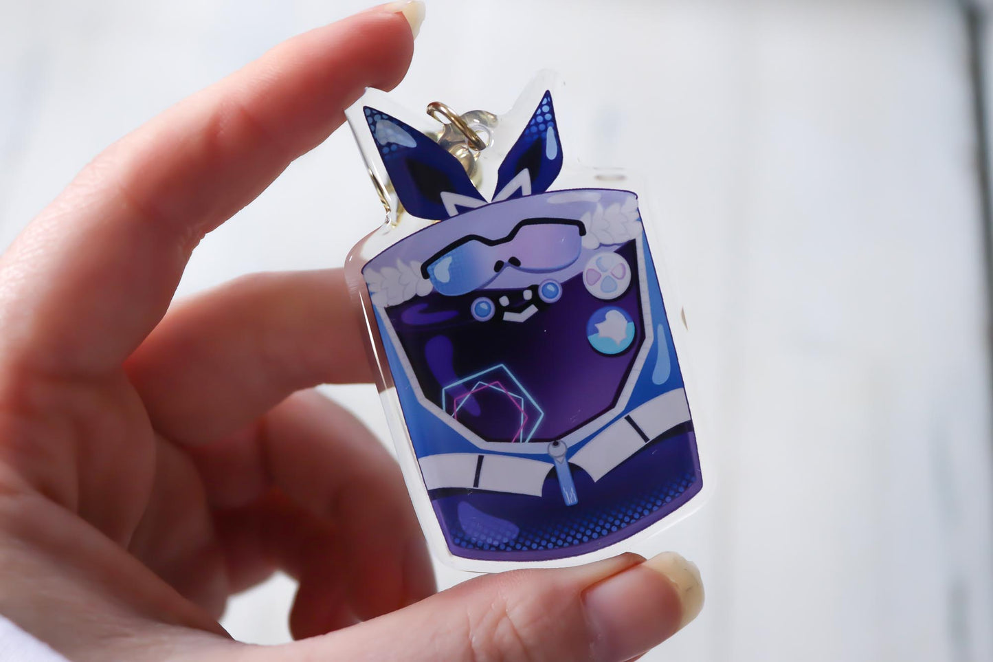 Keychain - Honkai Star Rail - Silver Wolf