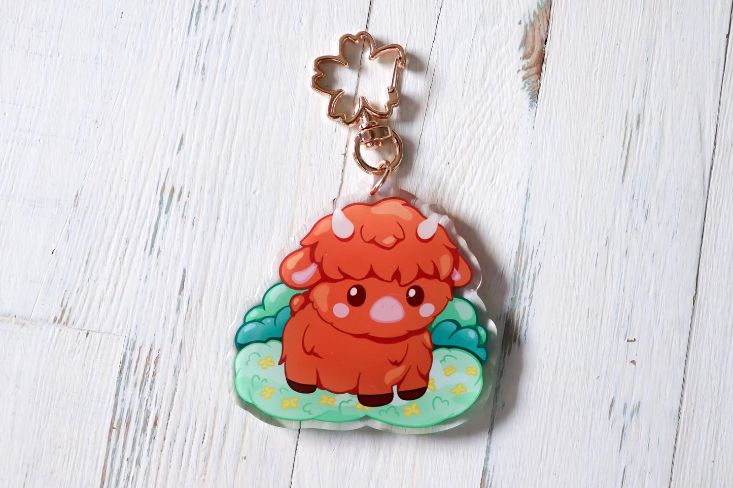 Keychain - Highland Cow