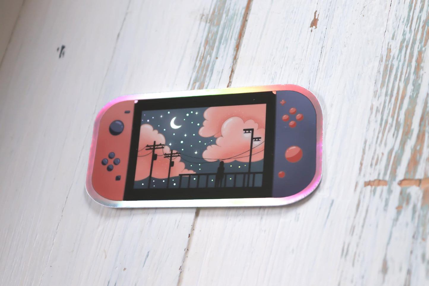 Holographic Sticker - Magical Switch