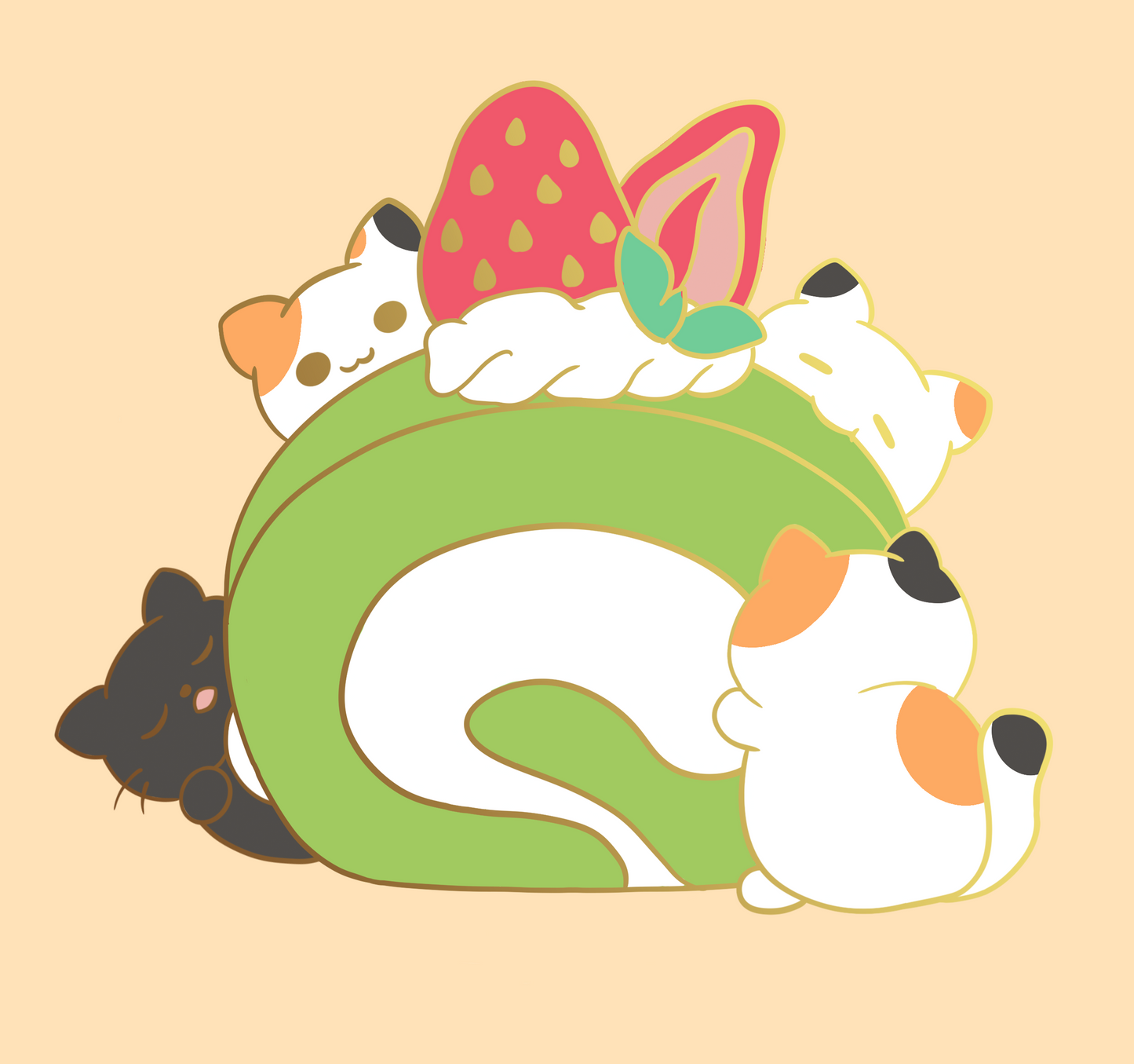 PREORDER - Konbini Time - 5 Enamel Pin Set