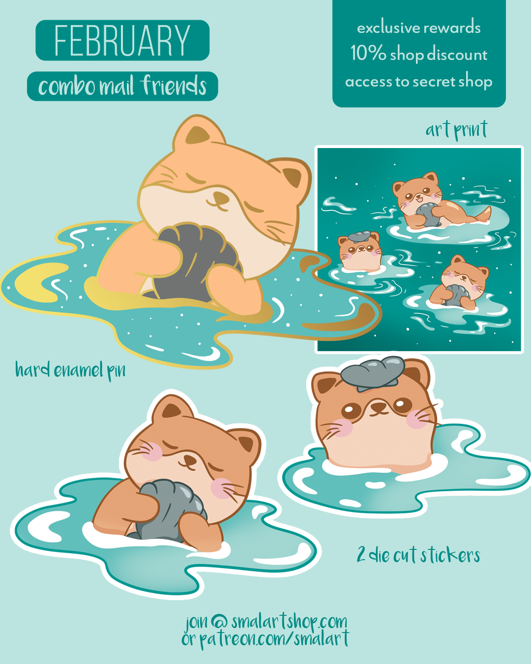 smalart mail - Combo Mail Friends