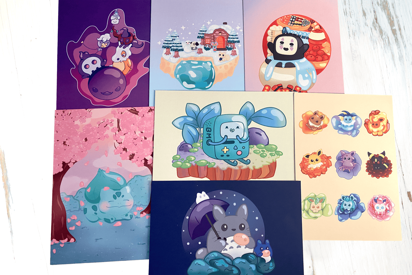 Art Print - smalart mail - Fandom Art Set