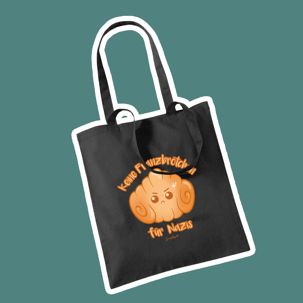 Tote Bag - Franzbrötchen Black